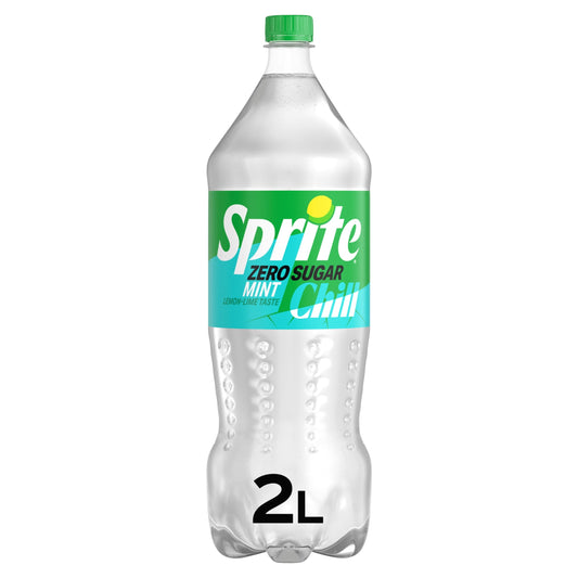 Sprite Zero Sugar Mint Lemon-Lime Chill 2L — image 1