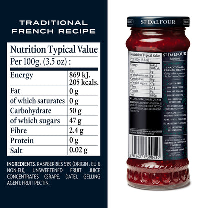 St Dalfour Raspberry Fruit Spread 284G — image 2