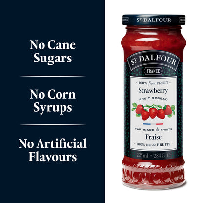 St Dalfour Strawberry Fruit Spread 284G — image 2
