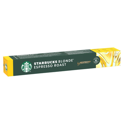 Starbucks by Nespresso Blonde Espresso Roast Coffee Pods x10 53g — image 2