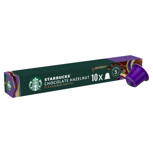 Starbucks by Nespresso Chocolate Hazelnut Coffee 10 Capsules 51G — image 1