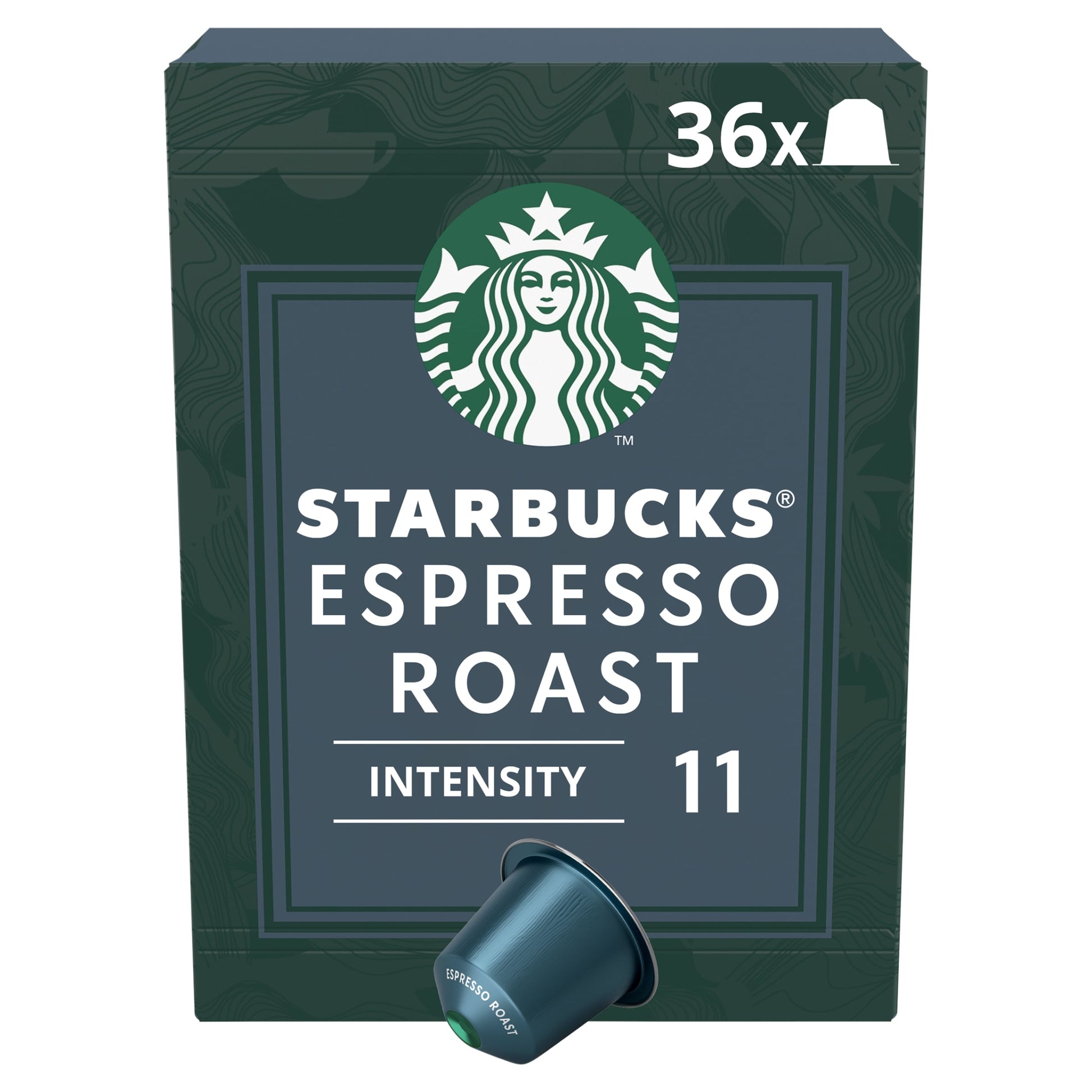 Starbucks by Nespresso Espresso Roast 36 Aluminium Capsules 198g — image 1