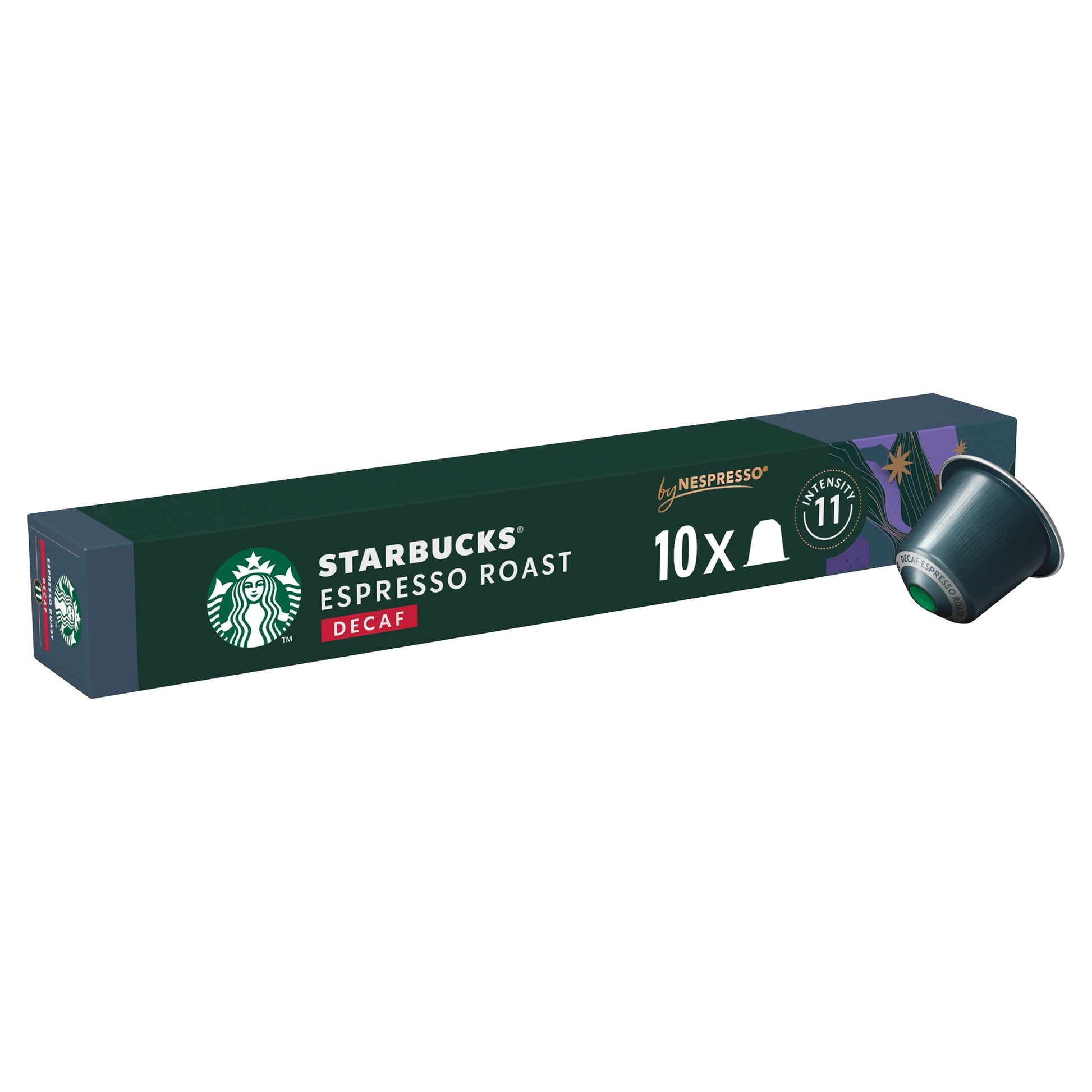 STARBUCKS by Nespresso Espresso Roast Decaf 10 Capsules 55G — image 1