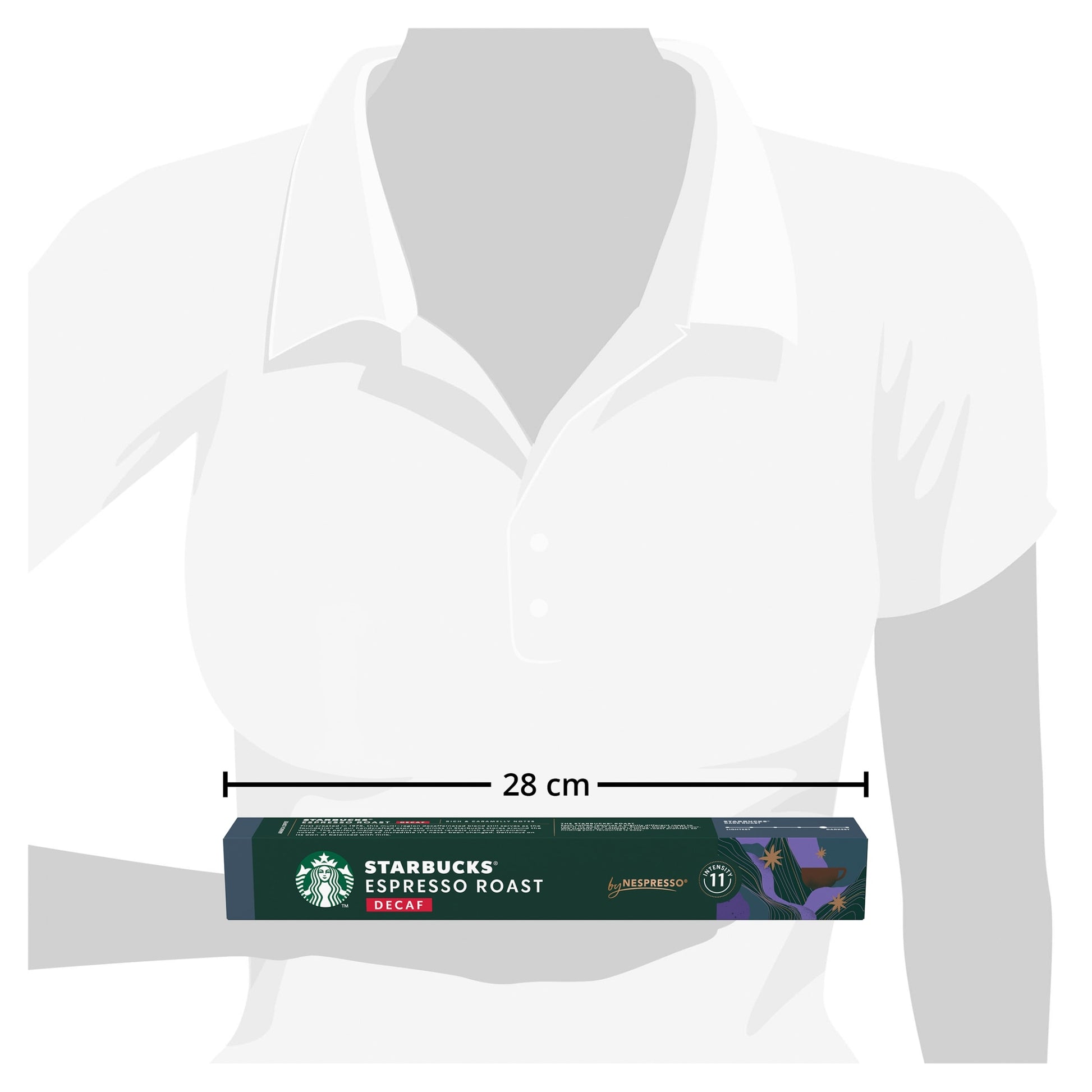 STARBUCKS by Nespresso Espresso Roast Decaf 10 Capsules 55G — image 3