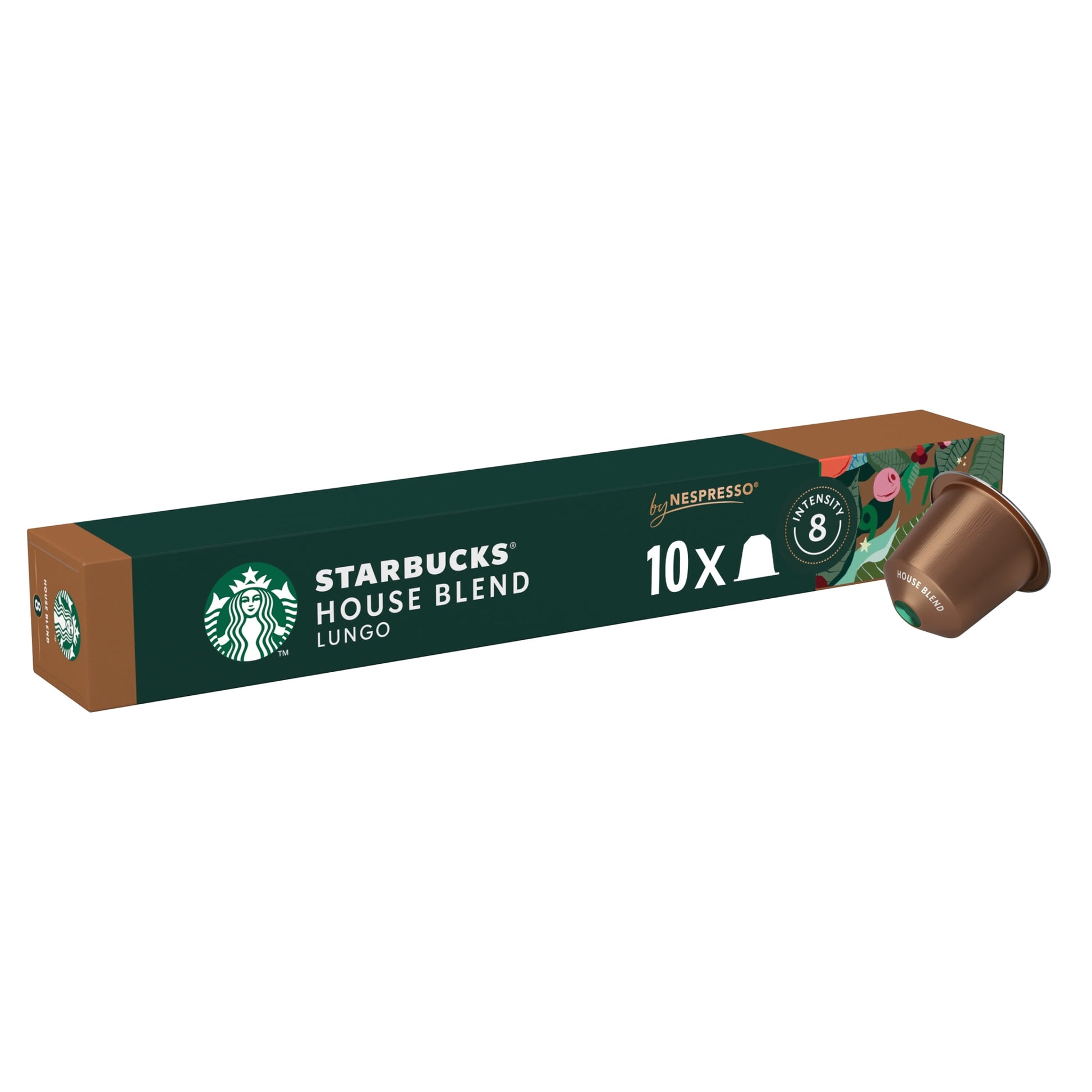 STARBUCKS by Nespresso House Blend Lungo 10 Capsules 52g — image 1