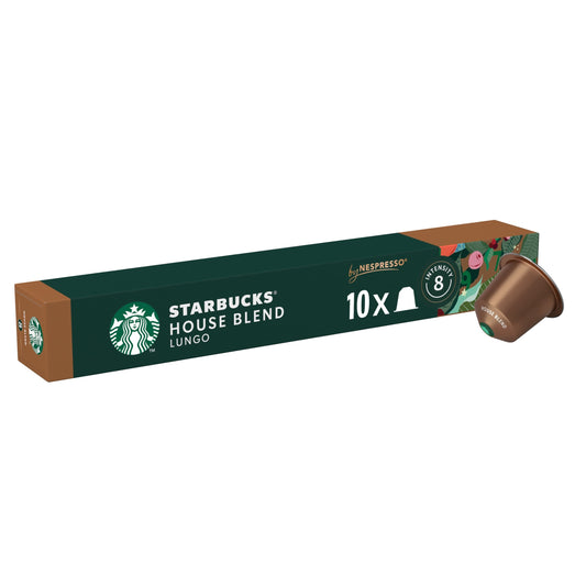 STARBUCKS by Nespresso House Blend Lungo 10 Capsules 52g — image 1