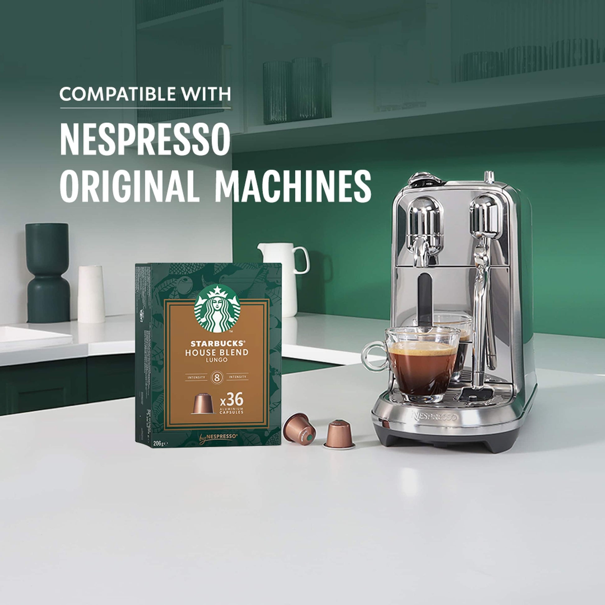 Starbucks by Nespresso House Blend Lungo 36 Aluminium Capsules 187.2g — image 5