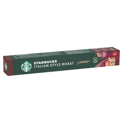 Starbucks by Nespresso Italian Style Roast 10 Coffee Pods 56g — image 2