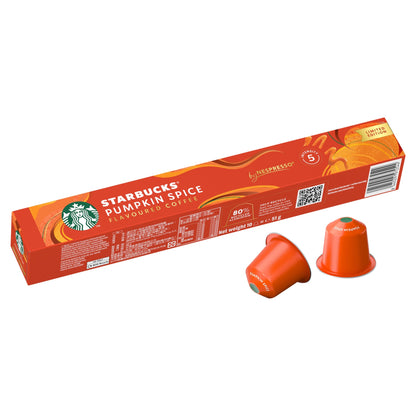 Starbucks by Nespresso Pumpkin Spice 10 Capsules 51g — image 2