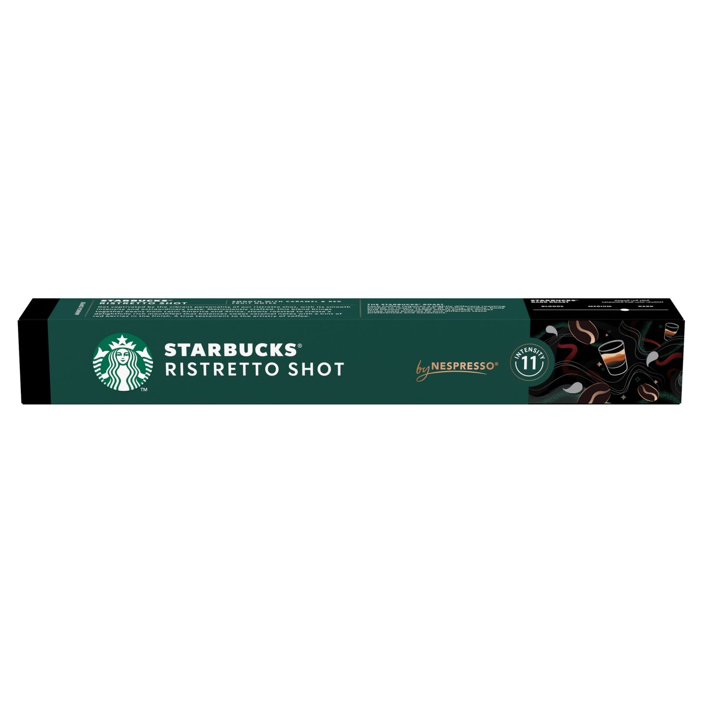 Starbucks by Nespresso Ristretto Shot 10 Coffee Capsules 57g — image 2