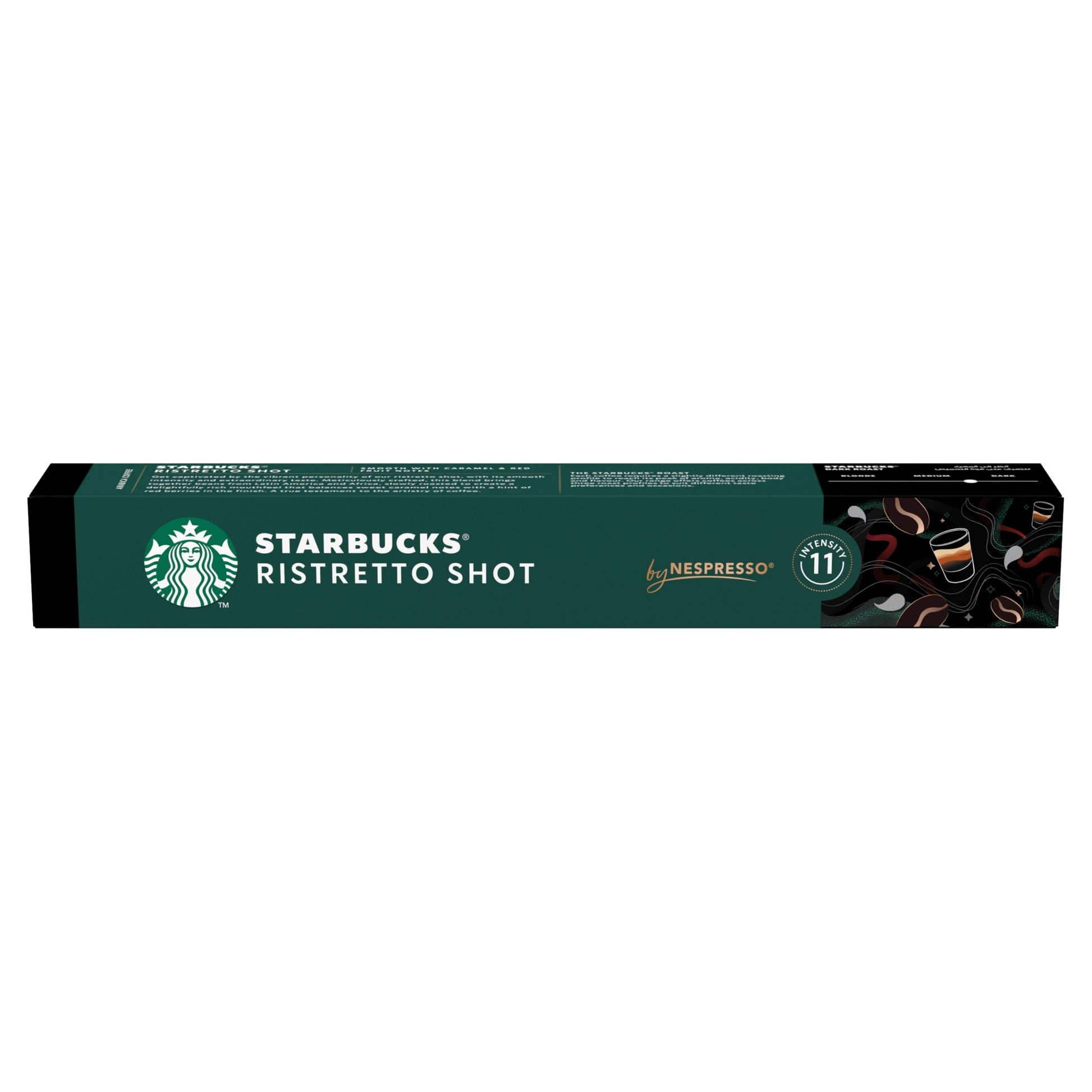 Starbucks by Nespresso Ristretto Shot 10 Coffee Capsules 57g — image 2