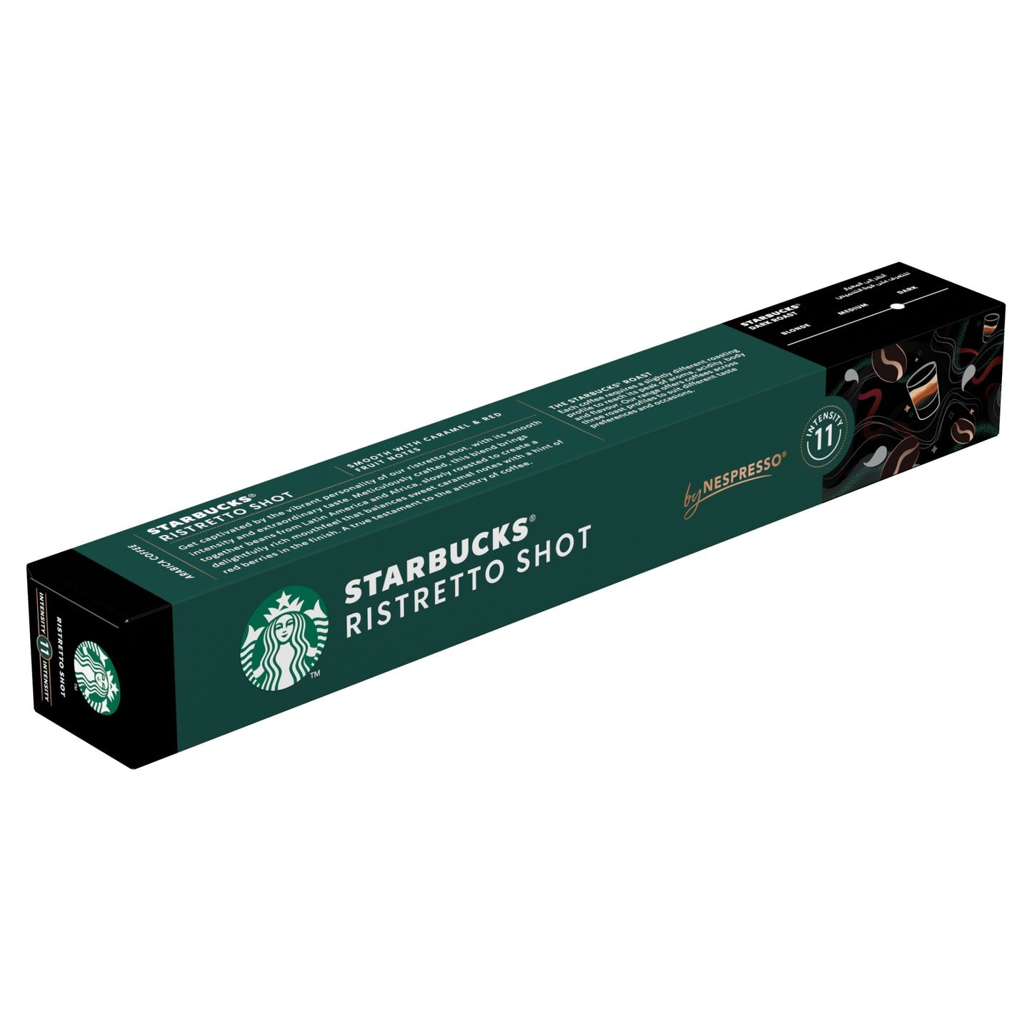 Starbucks by Nespresso Ristretto Shot 10 Coffee Capsules 57g — image 3