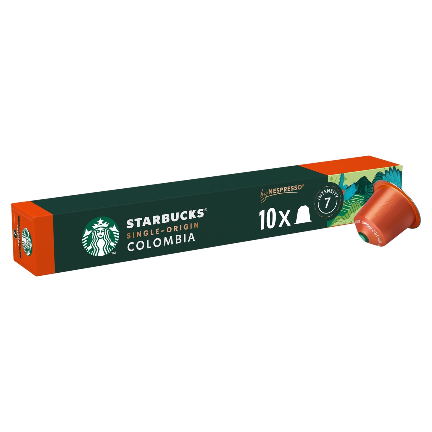 Starbucks by Nespresso Single-Origin Colombia Espresso Coffee Pods x10 57g — image 1