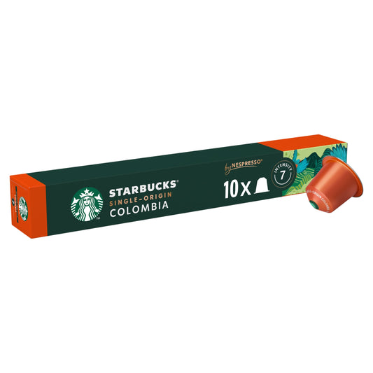 Starbucks by Nespresso Single-Origin Colombia Espresso Coffee Pods x10 57g — image 1