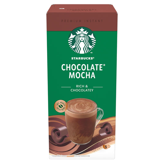 Starbucks Chocolate Mocha Instant Coffee 5 Sachets 110G — image 1