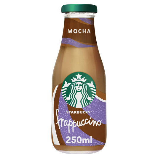 Starbucks Frappuccino Mocha Chocolate Flavoured Milk Iced Coffee 250ml — image 1