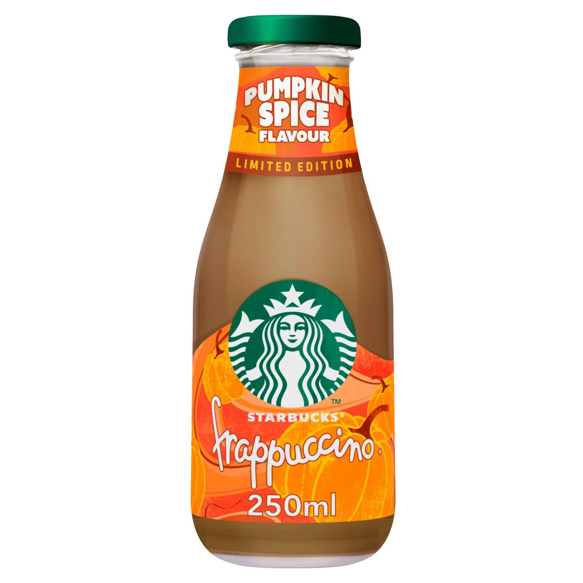 Starbucks Frappuccino Pumpkin Spice Flavour Coffee Drink 250ml — image 1