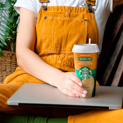 Starbucks Grande Caramel Macchiato Iced Coffee 330ml — image 2