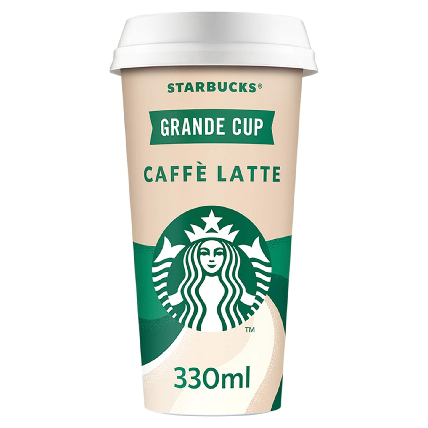 Starbucks Grande Cup Caffe Latte Iced Coffee Drink 330ml — image 1