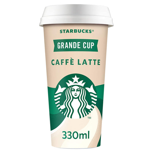 Starbucks Grande Cup Caffe Latte Iced Coffee Drink 330ml — image 1