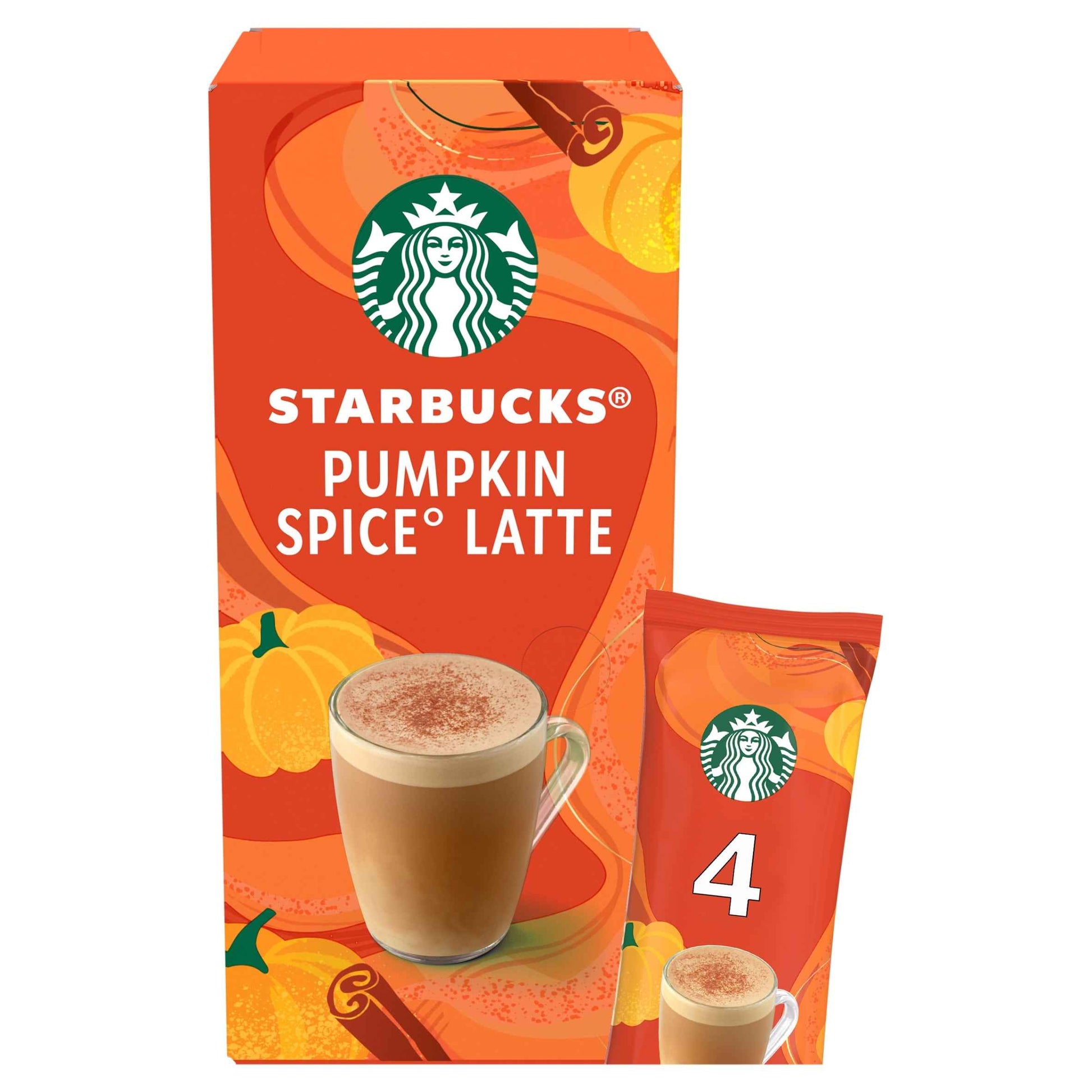 STARBUCKS Limited Edition Pumpkin Spice Latte Creamy & Spiced 4