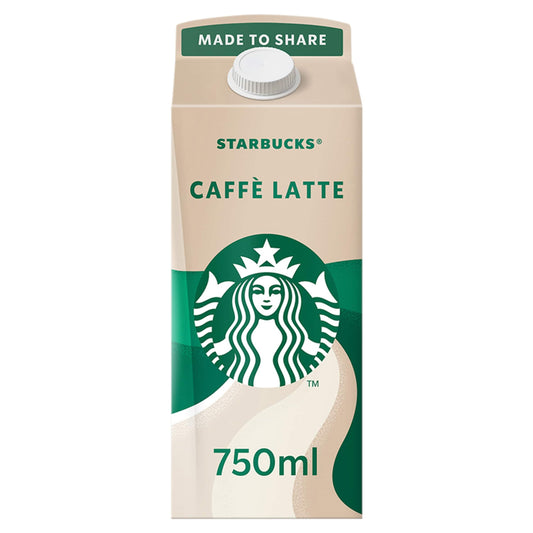Starbucks Multiserve Caffè Latte Iced Coffee 750ml — image 1