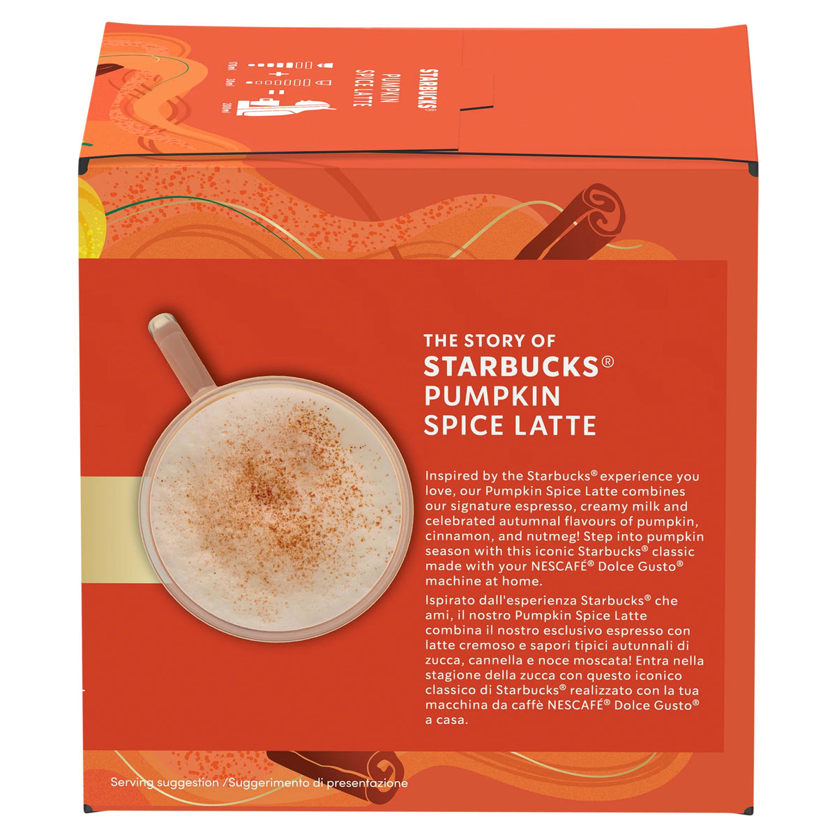 Starbucks Nescafe Dolce Gusto Pumpkin Spice Latte 12 Capsules 129g — image 5