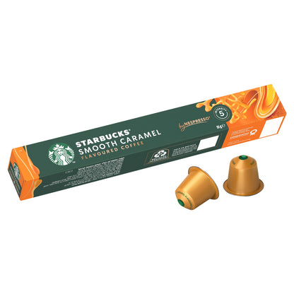 Starbucks Smooth Caramel Flavoured Coffee Pods x10 51g — image 2