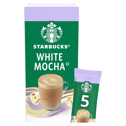Starbucks White Mocha Instant Coffee Sachets 5x24g — image 1