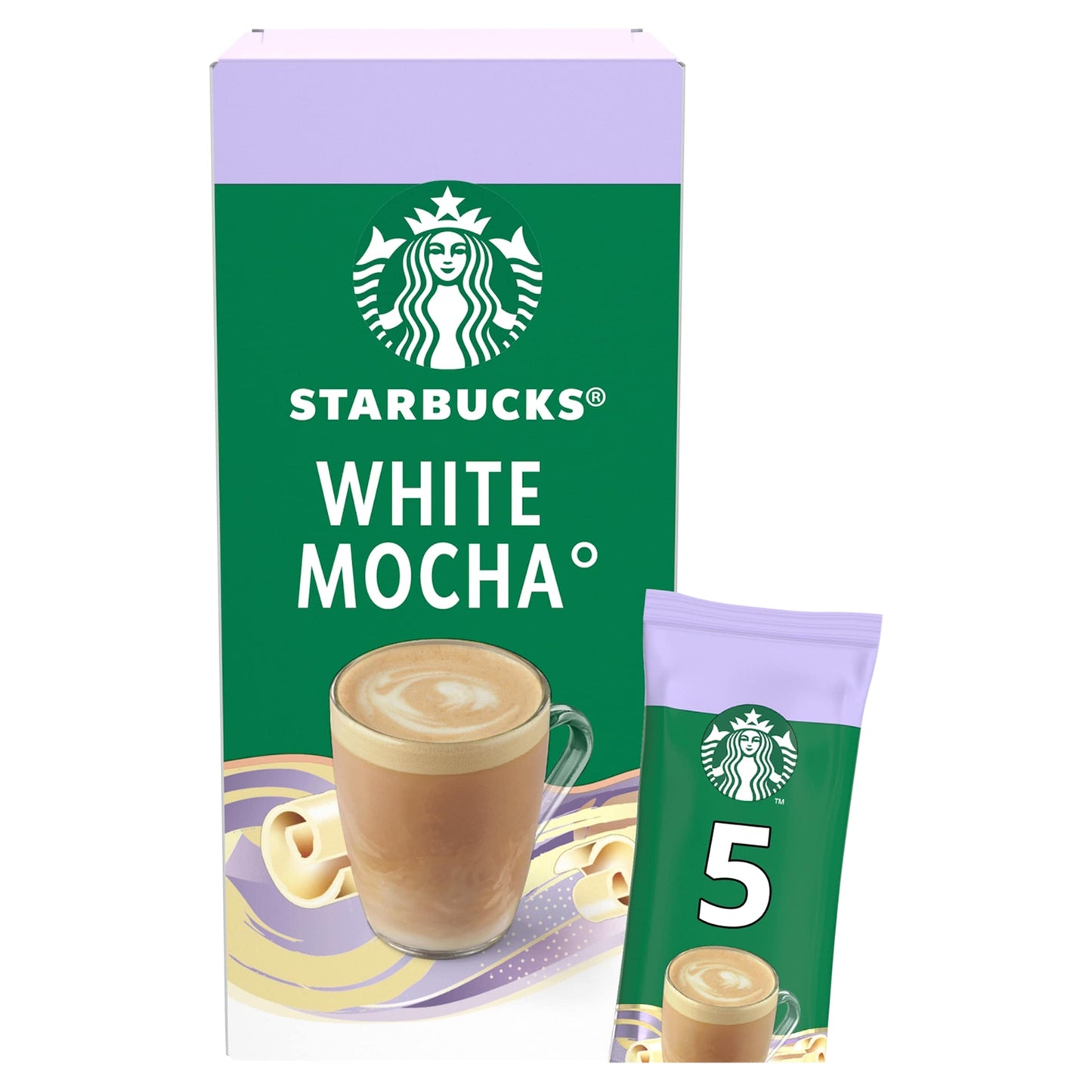 Starbucks White Mocha Instant Coffee Sachets 5x24g — image 2