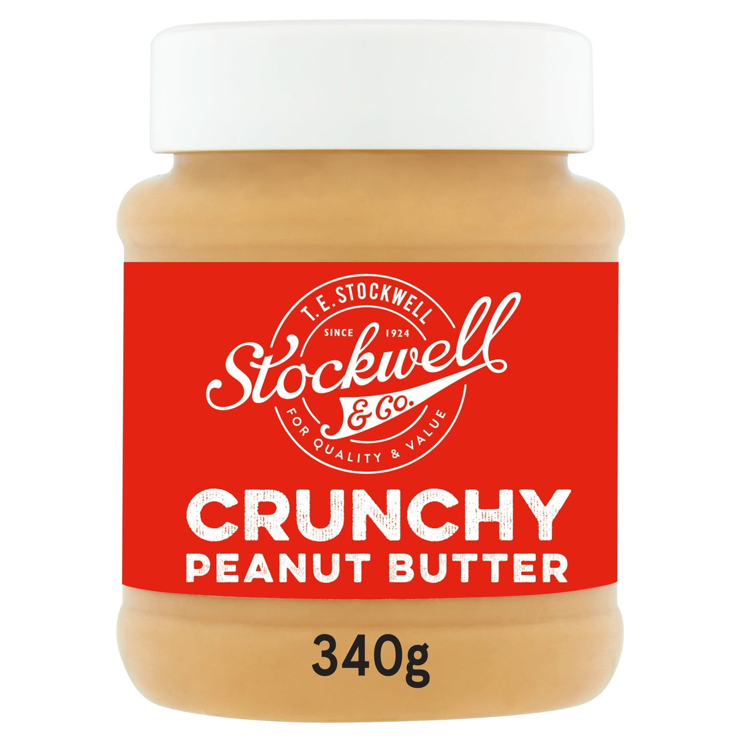 Stockwell & Co Crunchy Peanut Butter 340G — image 1
