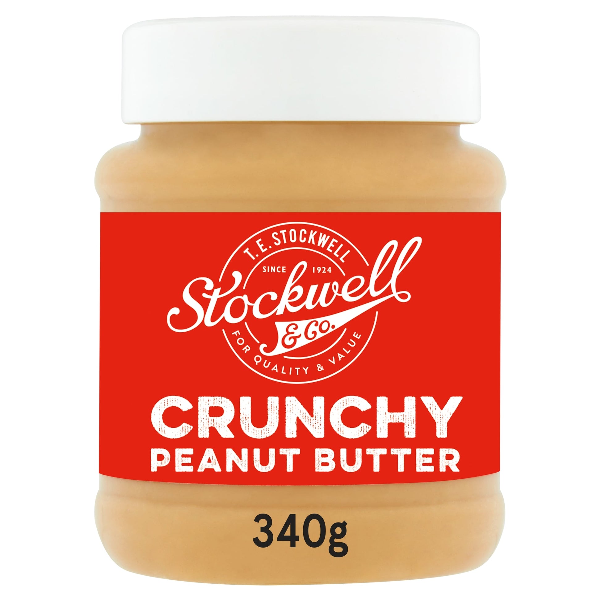 Stockwell & Co Crunchy Peanut Butter 340G — image 1