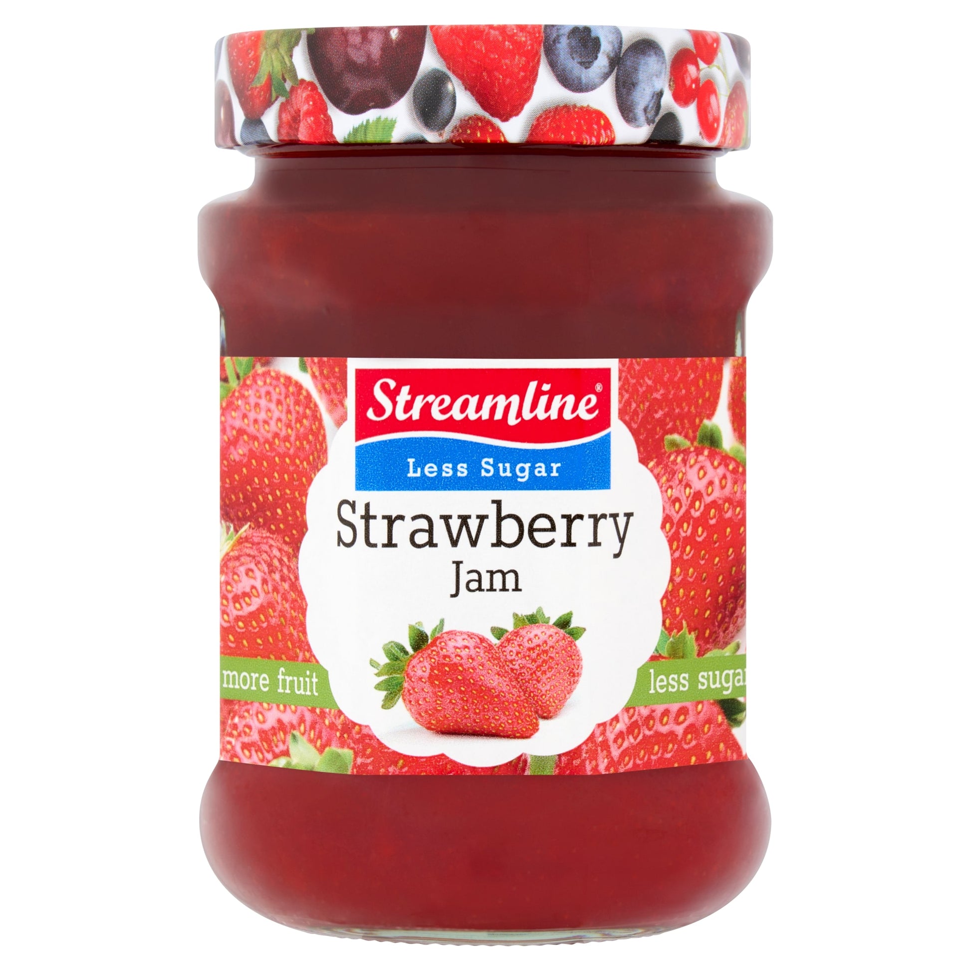 Streamline Reduced Sugar Strawberry Jam 340G — image 1