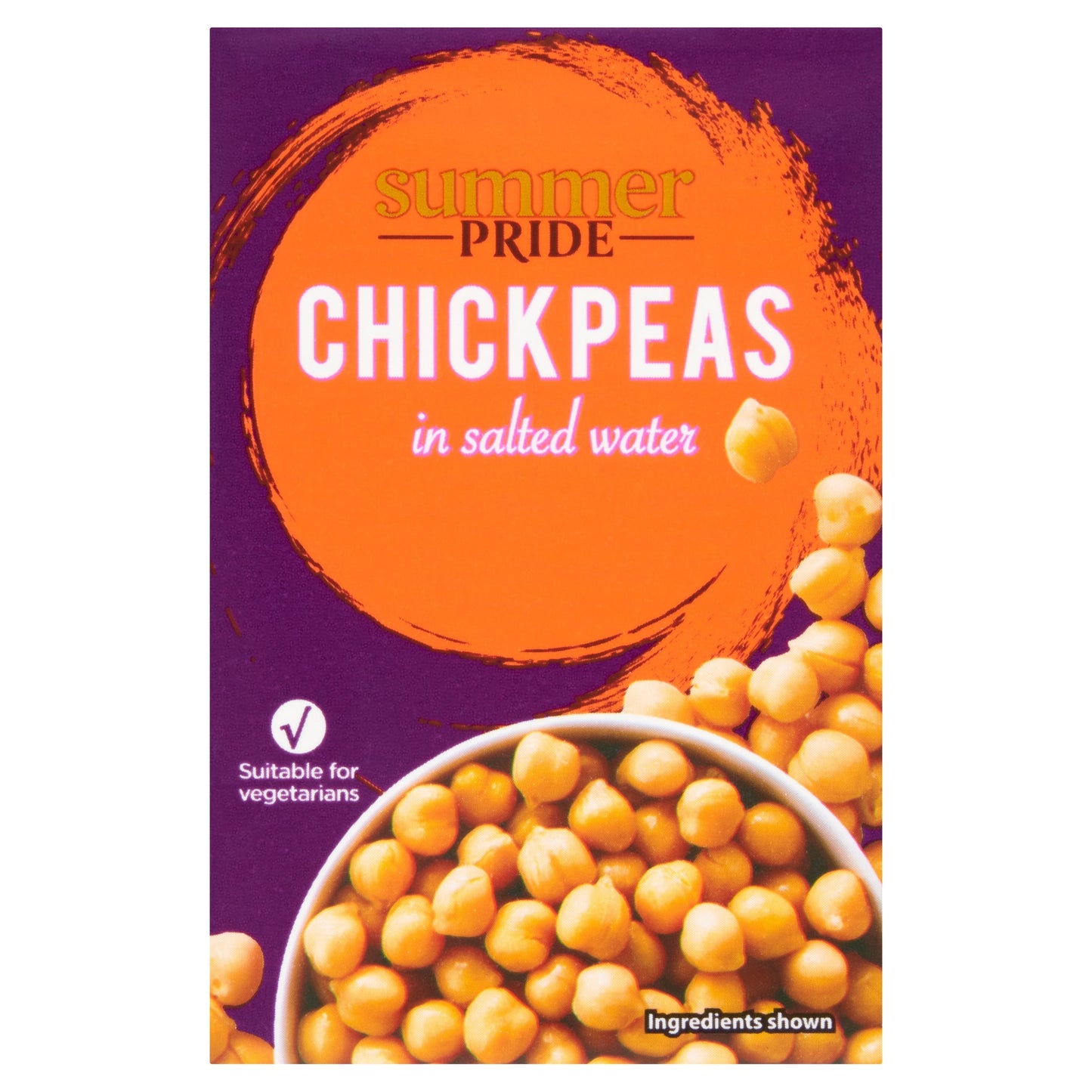 Summer Pride Chickpeas In Salted Water 380g — image 1