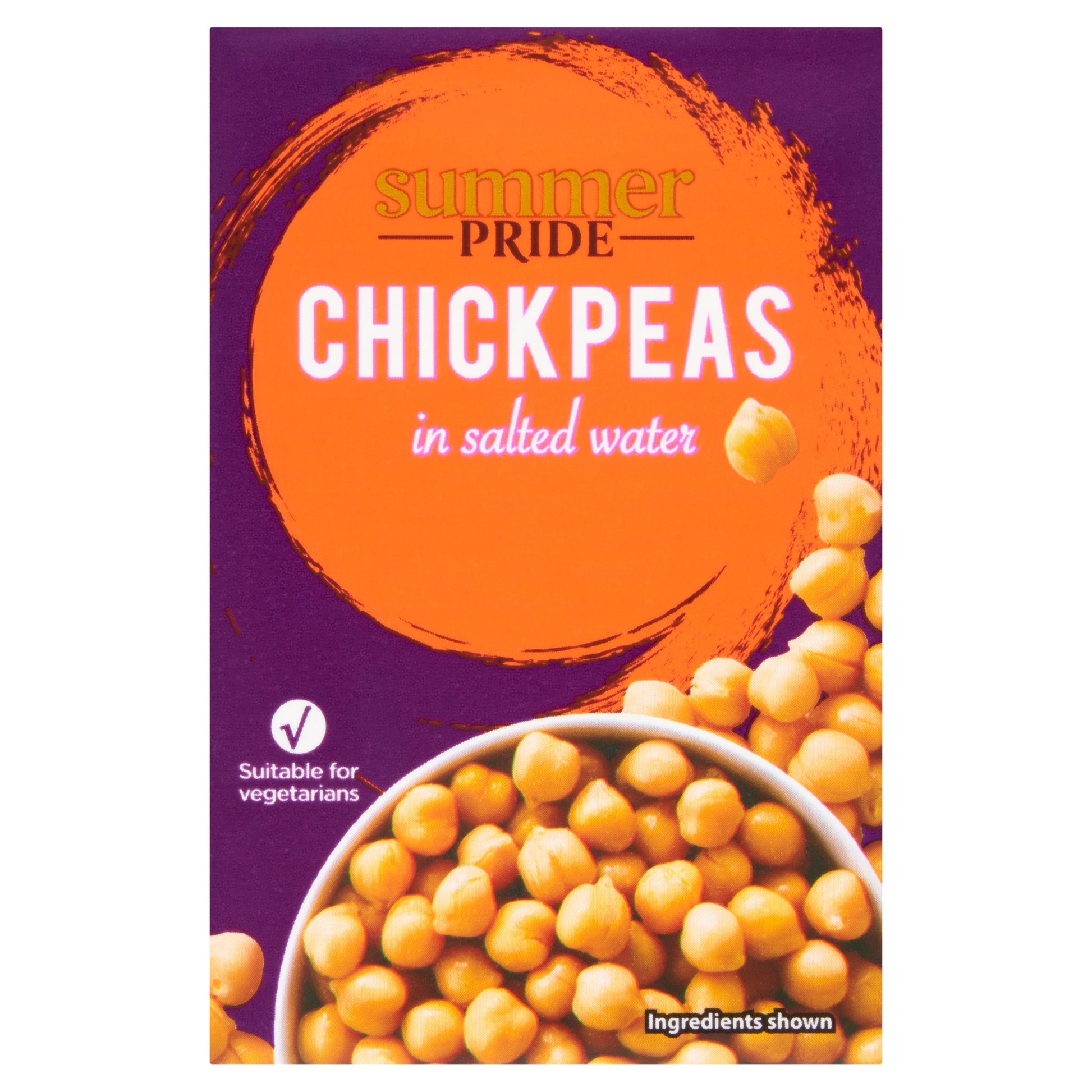 Summer Pride Chickpeas In Salted Water 380g — image 1