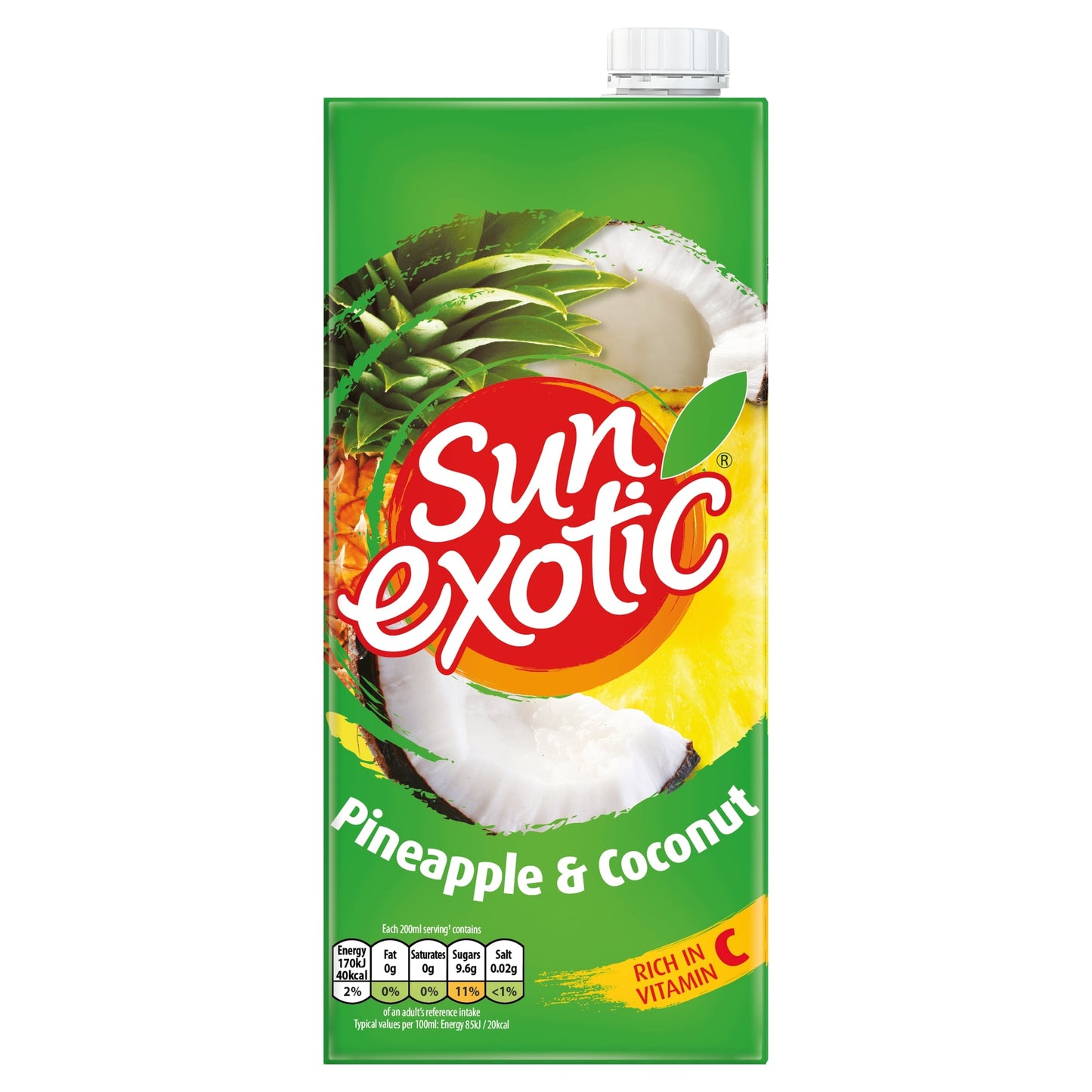 Sun Exotic Pineapple & Coconut Still Juice 1L — image 1