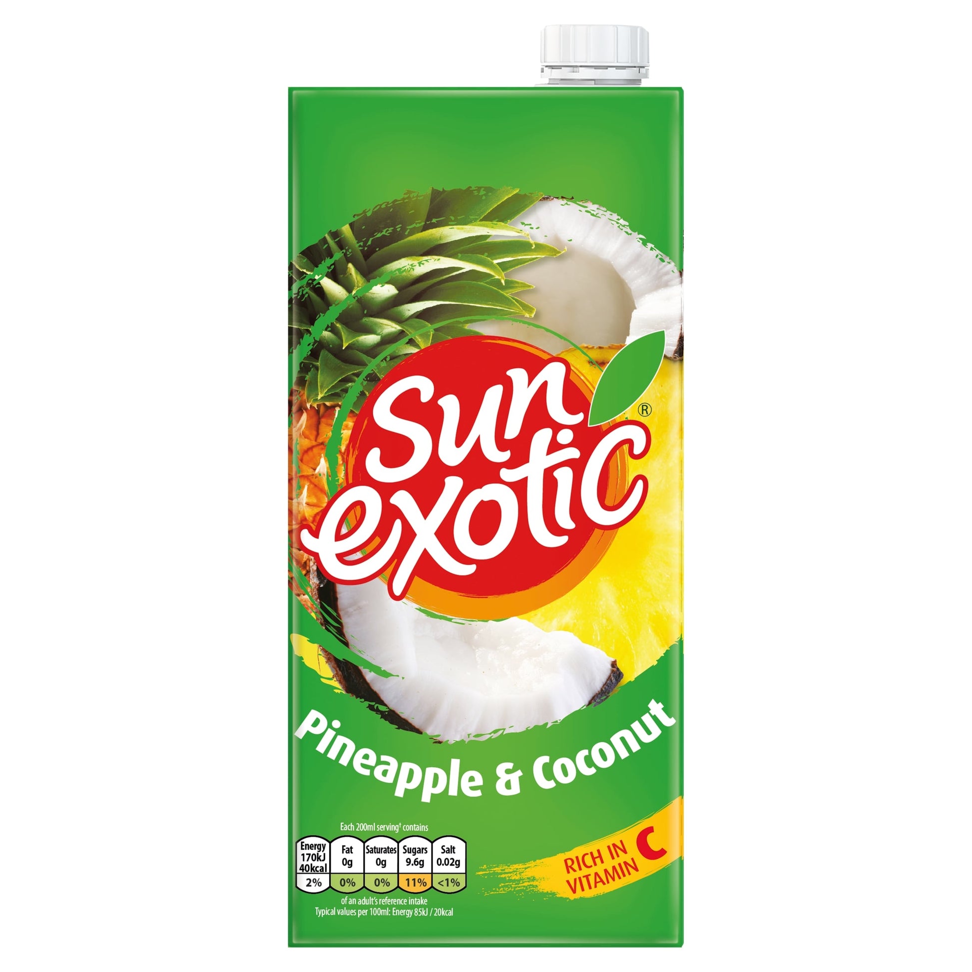 Sun Exotic Pineapple & Coconut Still Juice 1L — image 1