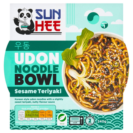 Sun Hee Udon Noodle Bowl - Sesame Teriyaki 240g — image 1