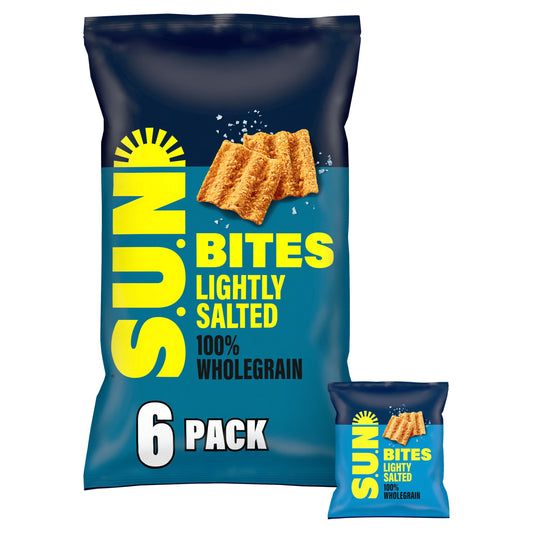 Sunbites Lightly Salted Crisps 6x25g — image 1