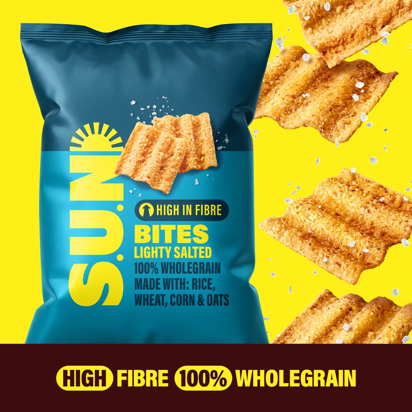 Sunbites Lightly Salted Sharing Bag Crisps 95g — image 2