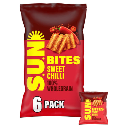 Sunbites Sun Ripened Sweet Chilli Multipack Crisps 6x25g — image 1