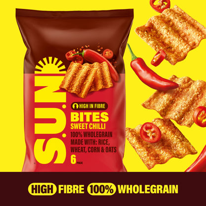 Sunbites Sun Ripened Sweet Chilli Multipack Crisps 6x25g — image 2