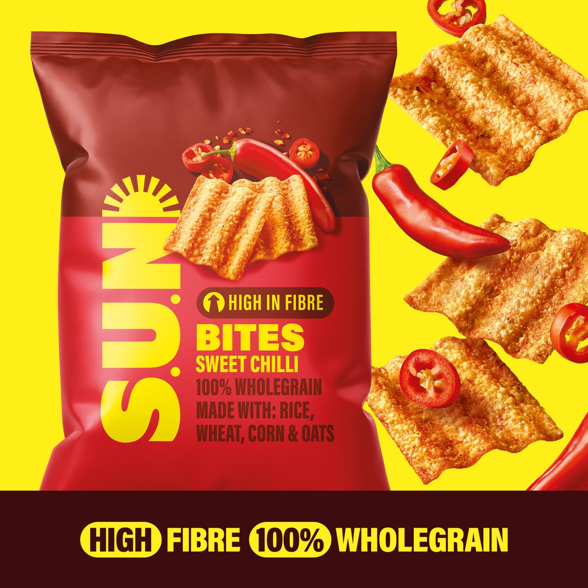 SUNBITES Sweet Chilli Sharing Crisps 95g — image 2