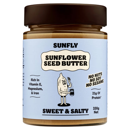 SUNFLY Sunflower seed butter Sweet and Salty 330g — image 1