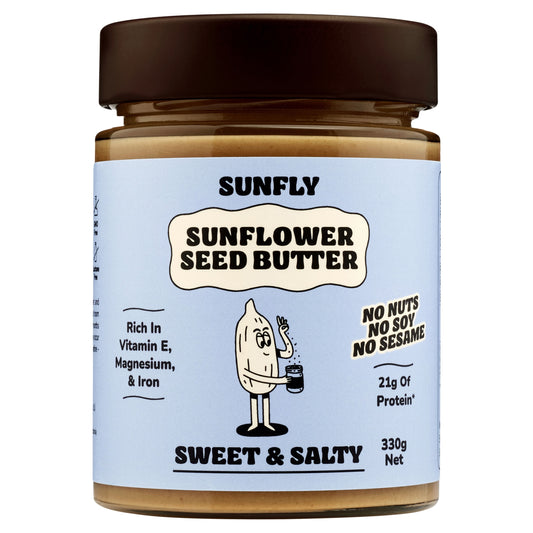 SUNFLY Sunflower seed butter Sweet and Salty 330g — image 1