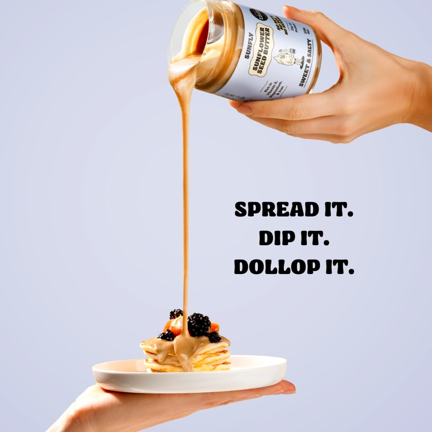 SUNFLY Sunflower seed butter Sweet and Salty 330g — image 3