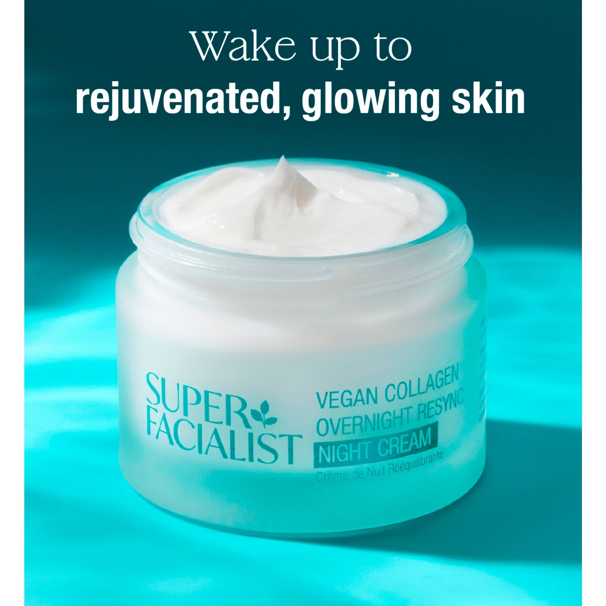 Super Facialist Vegan Collagen Overnight Resync Night Cream 50ml — image 3