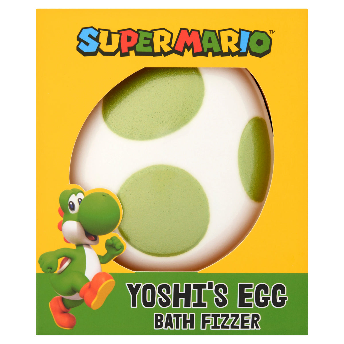 Super Mario yoshi's egg bath fizzer 150g — image 1