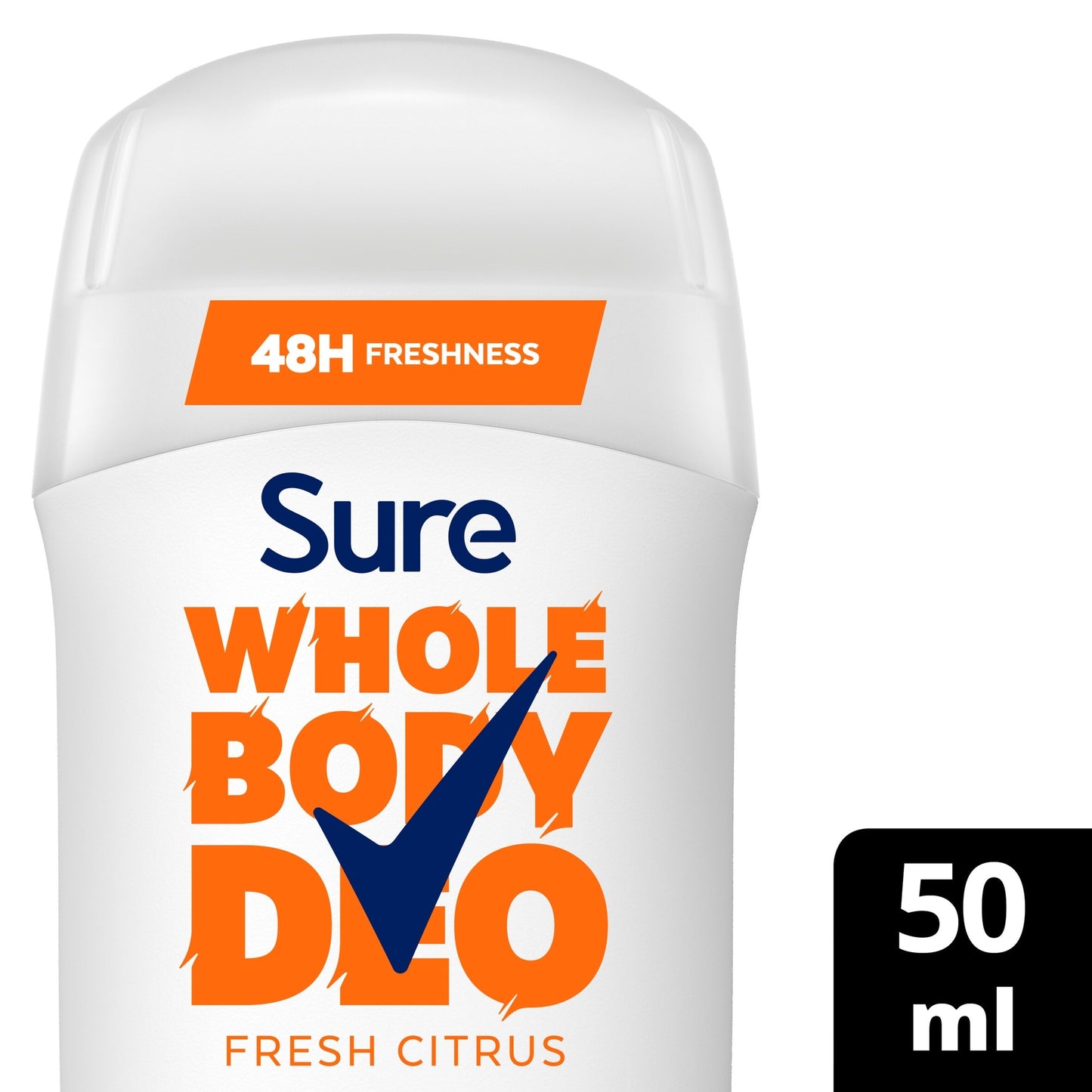 Sure Women Fresh Citrus Whole Body Deodorant Stick 48h Odour Control 50ml — image 1
