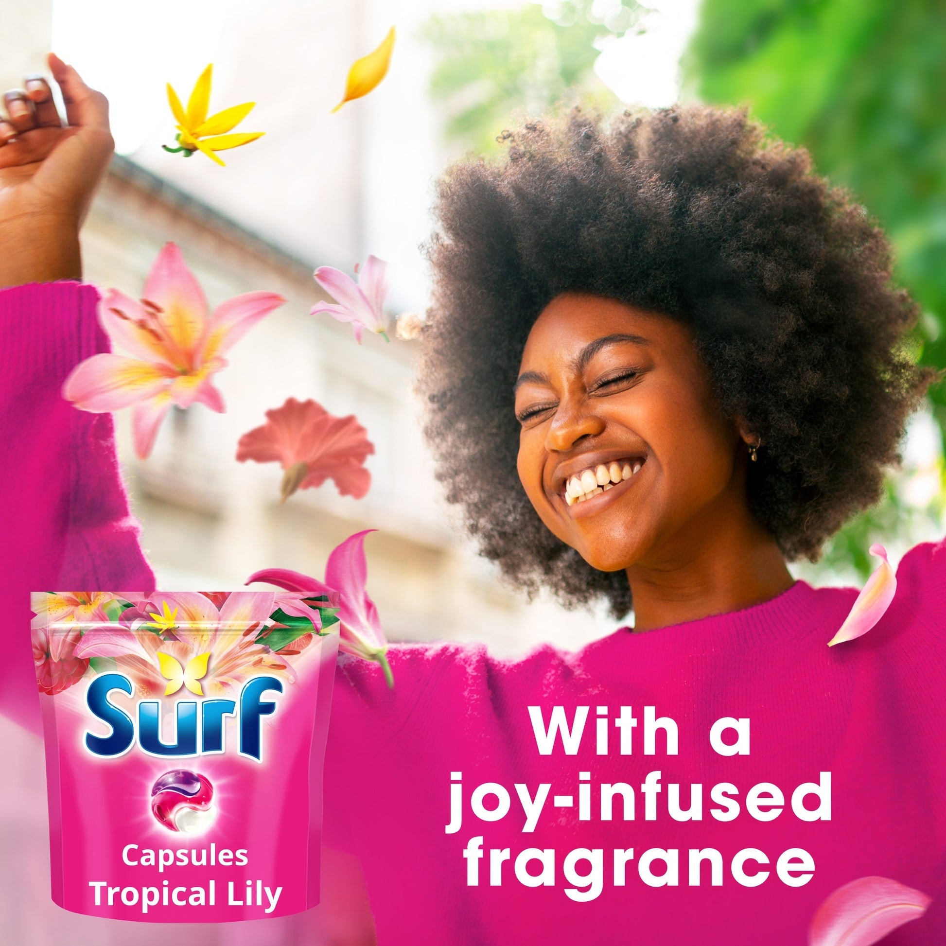 Surf 3 in 1 Tropical Lily Washing Capsules 51 Washes 882g — image 5